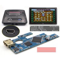 Hispeedido For SEGA Mega Drive 2 SEGA MD2 HDMI For SEGA Genesis 2 TV HDMI kit Console HD Video Adapter with OSD Menu