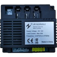 JR1922RXS-2 12V Max 35A 2.4G Bluetooth Remote Control and Receiver Accessories for Kids Powered Ride on Car Replacement Parts