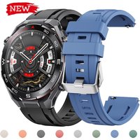 22mm Strap for Huawei Watch Ultimate 2 Soft and Durable Silicone Replacement Wristband For Huawei Watch 5 4/GT 5Pro GT6 Pro 46mm