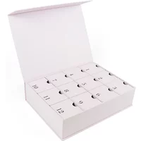 customized. custom. Empty Advent Calendar Box Blind Box Making Countdown Calendar Gift Printing Christmas Surprise Hand Tear Box