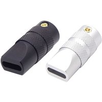 USB C Type-C for Shell for Case Data Cable Wire Plug Metal for Shell DIY Accessories 2x0.6cm Black White Housing