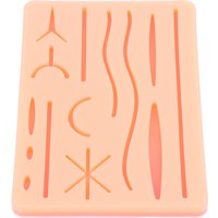 Skin Suture Model Wound Silicone Suture Pad Y Traumatic Suturing Training Pad Reusable Silicone Suture Practice Mat