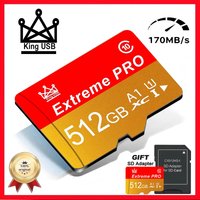 512GB High-Speed Micro SD Card Class 10 TF/SD Mini Memory Card for Camera Phone Computer - 64GB 256GB Options Available Portable