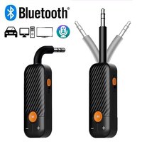 2 In 1 Bluetooth 5.2 Audio Receiver For Car TV PC Speaker Handsfree Mic Car Home Audio Accessory HiFi Stereo Music Accessories