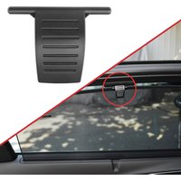Auto Sunshade Curtain Buckle Hook Clip Accessories Visor Hook Clip Car Glass Sunshade Curtain Buckle Hook Clip for Audi A6 C7
