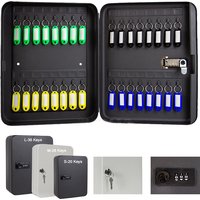 Password Multi Key Lock Box Keys Safe Storage Box Lock Spare Car Keys Organizer Box For Home Office Factory Store Use
