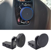 Bezprzewodowa ładowarka samochodowa, podkładka na siedzenie, magnetyczny uchwyt LED na telefon, akcesoria do BMW X7 X6 X5 X3 I5 I7 IX 2023 2024 2025