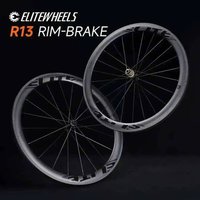 ELITEWHEELS Super Light R13 Road Carbon Wheelset 50 60mm Depth Tubeless Wheel For Racing