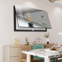 Perpetual Calendar Large Size Electric Meter Box Decorative Picture Wall Clock Distribution Box Block Decorative Wall Clock