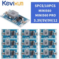 5/10pcs Mini560 5A DC-DC Mini560 PRO Step-Down Stabilized Voltage Supply Module 6-30V To 3.3V 5V 9V 12V
