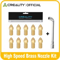 Creality official Ender 3 V3 SE Brass Nozzle Kit High-Speed Brass Nozzles 3D Printer Parts for Ender 3 V3 SE/Ender 5 S1/Ender 7