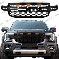Upgrades RAPTOR Style Refit Front Grill Replacement Lense Side Light Aftermarket Grille For FORD RANGER EVEREST 2023 2024 2025