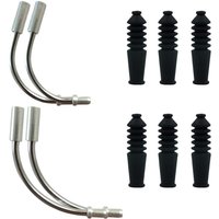 AliExpress DELT 20 Pcs 90 /110 Degree Bicycle V Brake Wire Tube Noodles Boots Hose Cable Road MTB Mountain Folding Bike Cycling Guide Parts