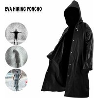 Fashion Waterproof Long Raincoat Women Men Rain coat Hooded for Outdoor Hiking Travel Fishing Climbing Thickened Poncho Raincoat