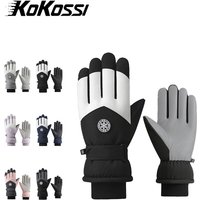 AliExpress NONE KoKossi Winter Ski Gloves Windproof Touch Screen Waterproof Snow Gloves Fleece Warm Motorcycle Cycling Snowboard Gloves Unisex