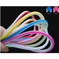 6mm 8mm DIY Separate Silicone Neon Flexible Bendable DC12V 2835SMD S Shape 120Leds Strip Light IP67 Waterproof 1m-10m 11Colors