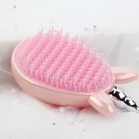 Cartoon Unicorn Detangling Hair Brush Magic Hair Comb Mini Shower TT Comb Traveling Professional Massage Salon Hair Styling Tool