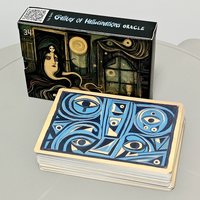 52 Enigmatic Cards Felix Nacht's Gallery of Hallucinations OracleSize: 10.5*7.5cm