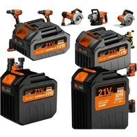 21V Lithium Replacement Battery With Indicator 20000-60000mAh For Makita Cordless Power Drill Saw Power Tools