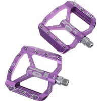 AliExpress 1 Pair Universal Mountain Bike Pedals Non-Slip Flat Platform For Road Cycling Dirt Jumper Folding Bikes Purple Triple Sealed