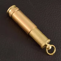 Retro Free Fire Torch Lighter Grinding Wheel Flint Brass Kero seneOil Pipe Lighters Cigarette Gas olineWindproof Gadgets For Men