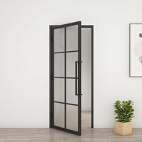 Indoor Fashionable French Style Glass Door Narrow Aluminum Frame Shatterproof Glass Manual French Doors Anti Peep Glass Doors
