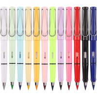1-48Pcs 12 Colors Everlasting with Eraser Unlimited Writing Pencils Eternal Erasable Pencil Pens for kids School Art Supplies