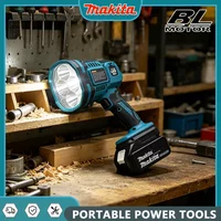 Makita 1pc Cordless LED Flashlight Work Light 90 Degree Rotatable For BL1830 BL1840 Battery Car Repair Outdoor Camping Light