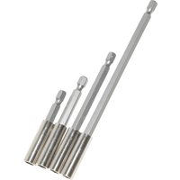 Hex Bit Extension Quick-Change Drill Adapter Magnetic Socket Bit Holder Electric Drill Accessories 4pcs-Set