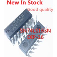 5PCS/LOT SN74LS163N HD74LS163P 74LS163 DIP-14 Four-bit binary synchronization clear count In Stock NEW original IC