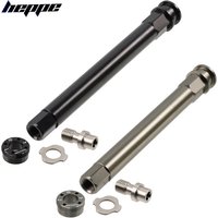 HEPPE Bike Thru Axle 15x100mm 15x110mm MTB Front Wheel Hubs Thru Axle with Nut Through Axle for MANITOU 15x100 15x110 Front Fork