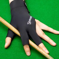 1 stücke Billard Handschuh Links/rechts Hand Drei Finger S nooker Billard Handschuh Nicht Slip Aufkleber Elastizität Billard Training handschuhe