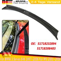 Scheibenwischer Gugel Abdeckung Grille Panel Für BMW 3 Serie E46 1997 ~ 2006 Für M3 2001 ~ 2006 Linkslenker 51718208483 51718232894