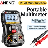 ANENG M128 True RMS Multimeter 6000 COUNTS High Precision NCV Measuring Multimeter AC/DC Meter Flashlight Digital Multimeter
