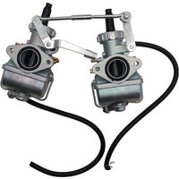 New Twin Carburetor For Honda CB200 CB200T Carb 1974 1975 1976