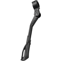 Béquille de vélo réglable, support latéral en alliage d'aluminium pour vtt/vélo pliant/vélo électrique, véhicules de neige, ajustement universel de 24 à 29 pouces