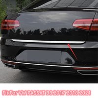 Fit For VW PASSAT B8 2017 2018 2021 Rear Trunk Boot Tailgate Door Tail Gate Cover Trim Molding Lid Bezel Garnish Strip Styling