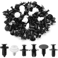 100PCS Mixed Auto Plastic Fastener Screw Rivet Clip For Toyota RAV4 Land Cruiser Camry Highlander Prado Prius Yaris Corolla Vitz