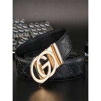 New Thin 34mm Business Men's Belt Formal Leather Male Belt High Quality Belt women Metal Automatic g Buckle Belt for women jeans
