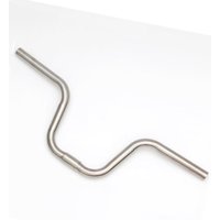 AliExpress NONE Titanium Bicycle Handle Bar 25.4 x 540/560/580mm Ti Cycling M Bar Height 50 80 100 120 140 170mm For Bronpton Bike Handlebar