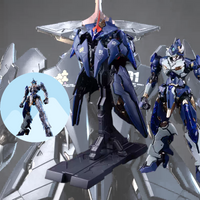 In Stock Original Genuine Red Steel Heavy Industry Dragon Pattern Escort Bureau Lingyao 1/100 Mecha Assembly Movable Model