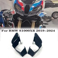 S 1000XR 2019-2024 Fixed Winglet For BMW S1000XR S1000 XR 2020 2021 2022 2023 Fairing Wing Front Spoiler ABS Plastic