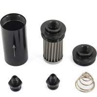 Universal AN6 AN8 AN10 9MM Connect Auto Aluminum Oil Filter for E85 Fuel Bracket Fuel System Fuel Filter