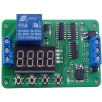 AliExpress eletechsup CE030 DC 5-24V ON/OFF Trigger Cycle Delay Multifunction Timer Relay Module Simple PCL Board