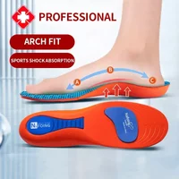 Sport Insoles for Shoes Sole Shock Absorption Deodorant Breathable Cushion Running Insoles for Man Women Orthopedic Insoles
