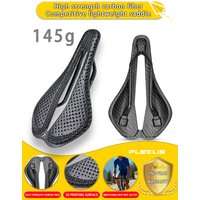 AliExpress plselis Plselis carbon saddle road bike carbon fiber saddle competitive lightweight cushion 3D printing integrated hollow design 145g