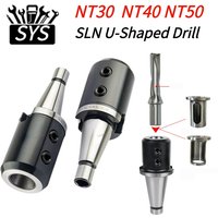 NT30 NT40 SLN SLN20 SLN25 SLN32 SLN40 U-förmigen Bohrer Seite Feste Werkzeug Griff Spann Bohren Cutter Rest fräser