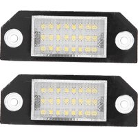 24 LED Beads License Plate LED Light Lamp for C MAX Focus MK2 LED License Lamp LED License Light License Plate Light Lamp