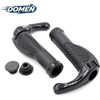 DOMEN Bicycle Handlebar Grip Skid-Proof Waterproof Lock on Handle Cover Aluminum Alloy Rubber Grips MTB Bike Accessories