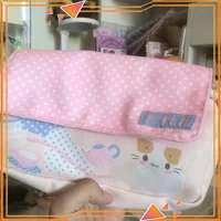 Kawaii Melody Masyumaro Fluffy Fuwa Nyanko Cat Pencil Case Cute Pencil Pouch Storage Organizer Makeup Bag Cosmetic Bags Gift